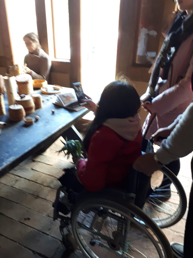 Visiting Vidzeme masters and castls in a wheelchair